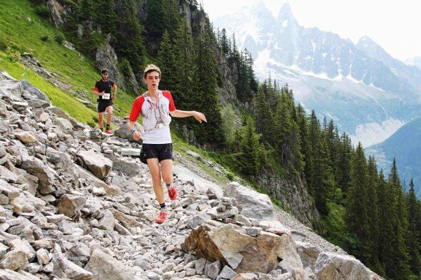 7 Nathan Jovet cross du Mont-Blanc 2015 photo Goran Mojicevic Passion Trail