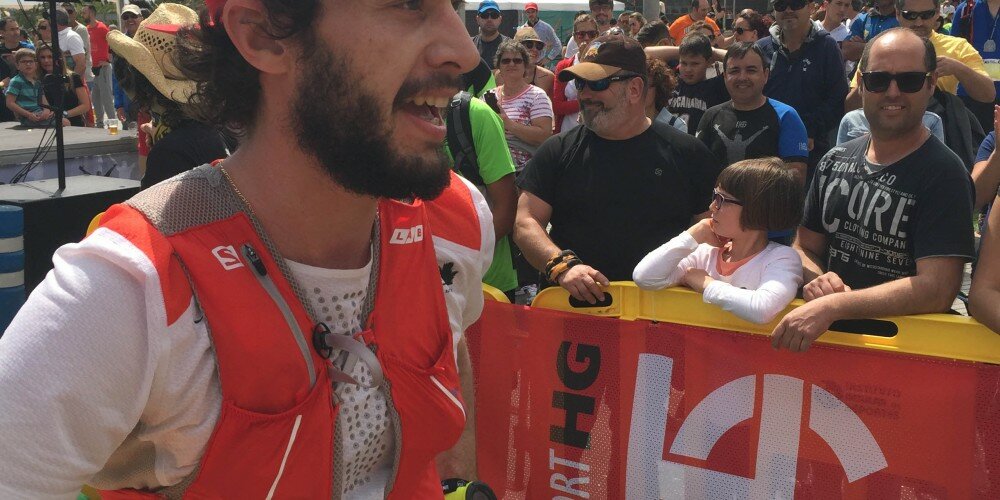 3 Thibaut Baronian vainqueur Maratón de la Transgrancanaria photo Arnaud Baronian