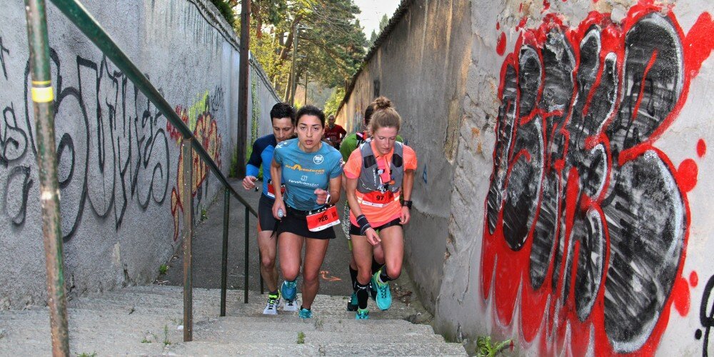 5 L U T 35 km de g à d Inês Marques 2 et Lucie Jamsin 1 photo Goran Mojicevic Passion Trail